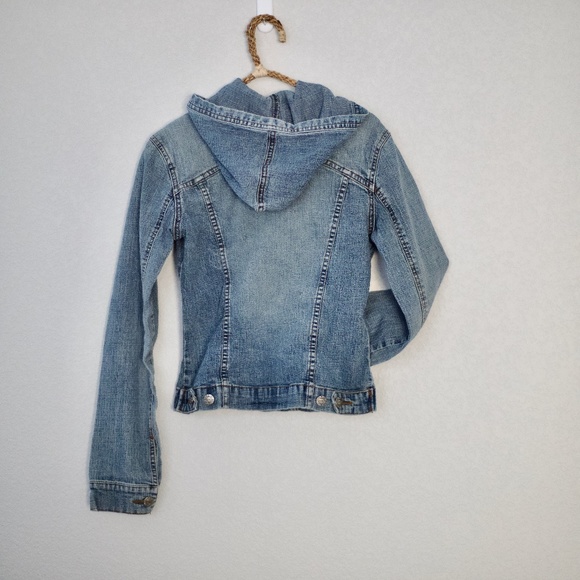 YMI Cropped Denim Jean Jacket S - Picture 7 of 9